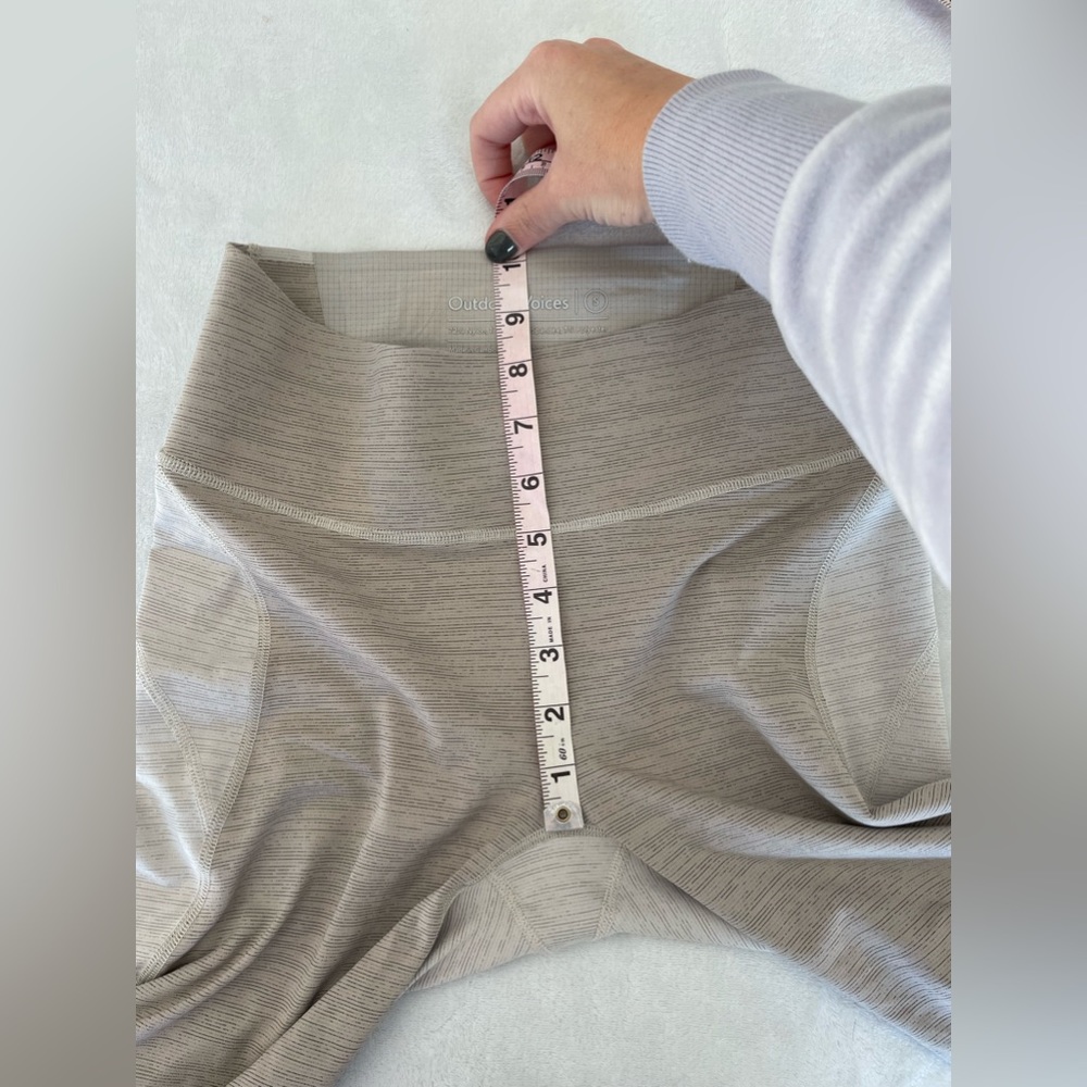 Outdoor voices tech sweat two tone colorblock 7/8 leggings - Picture 10 of 14